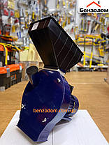 Кормоподрібнювач ДТЗ КР-02T (мідна обмотка, 2.5 кВт, 240 кг/годину, 6л) зерно+качани кукурудзи, фото 4
