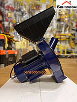 Кормоподрібнювач ДТЗ КР-02T (мідна обмотка, 2.5 кВт, 240 кг/годину, 6л) зерно+качани кукурудзи, фото 2