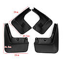 Бризковики MGC BMW 5 E60 седан 2003-2009 р. в. комплект 4 шт 82160148711, 82160148712, фото 4