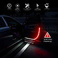 Підсвічування дверей авто LED RGB ДИНАМІЧНА (2 х 1.2 м, біле + червоне підсвічування), фото 6