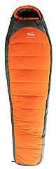 Спальний мішок Tramp Oimyakon Compact кокон помаранч/сірий 200/80-50, Лівий