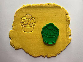 3D-формочки-вирубки для пряників "Кексик 6"