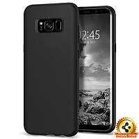 Чохол Spigen для Samsung S8 Liquid Crystal, Matte Black