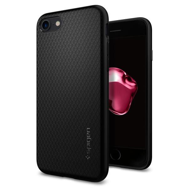 Чехол Spigen для iPhone SE 2022/ 2020/ 8/ 7 Liquid Air Armor, Black (042CS20511)
