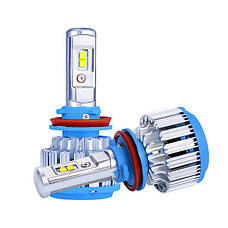 Світлодіодні LED лед лампи TURBOLED T1 цоколь HB3, світло 6000К, з обманкою CANBUS, фото 3