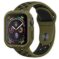 Чехол Spigen для Apple Watch 5/4 (44mm) Rugged Armor, Olive Green (062CS26015)
