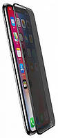 Захисне скло Baseus для iPhone XS Max / 11 Pro Max (Антишпигун), Black (SGAPIPH65-ATG01)