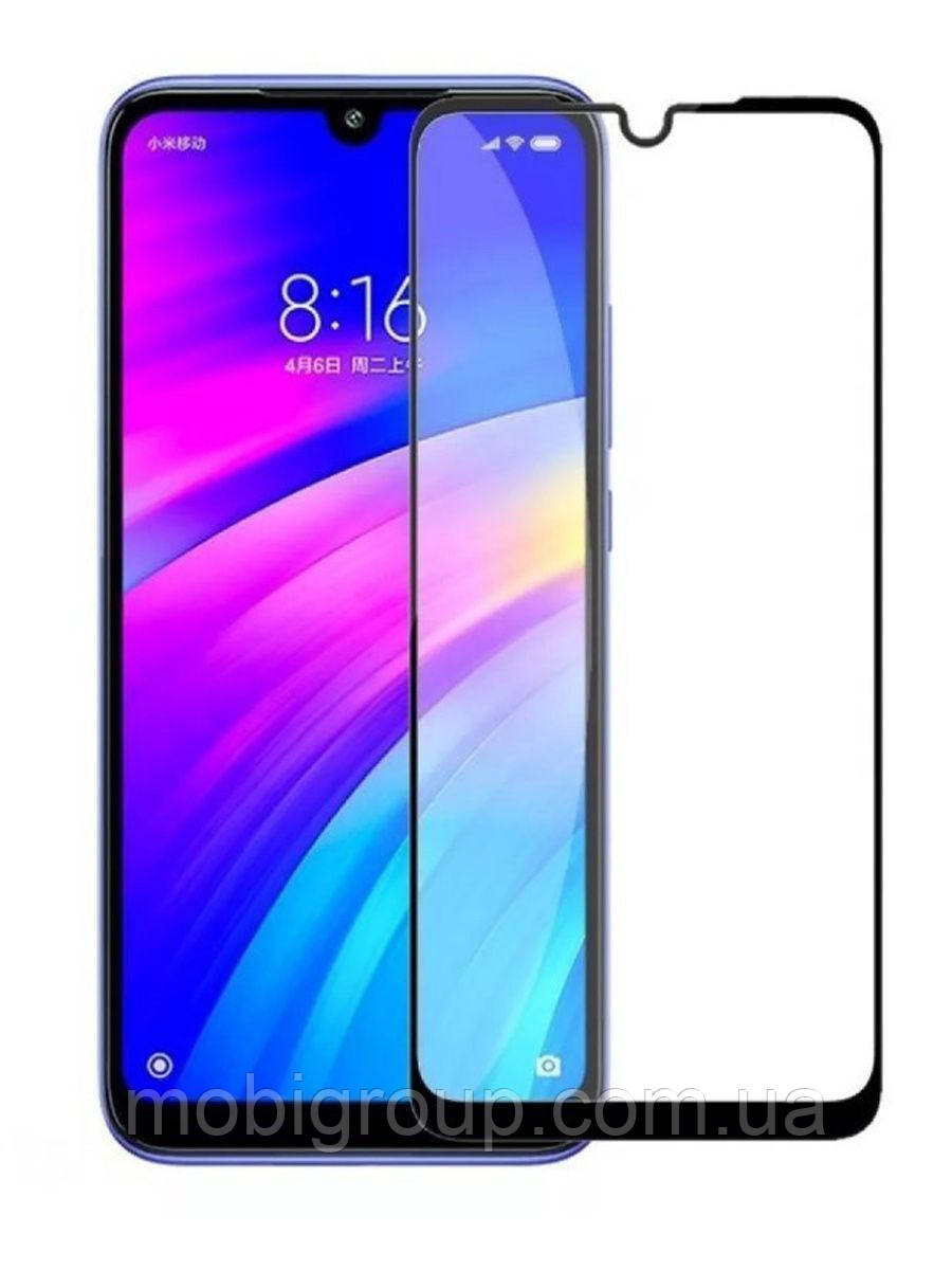 Захисне скло Lion для Xiaomi Redmi Note 7 3D Perfect Protection Full Glue, Black