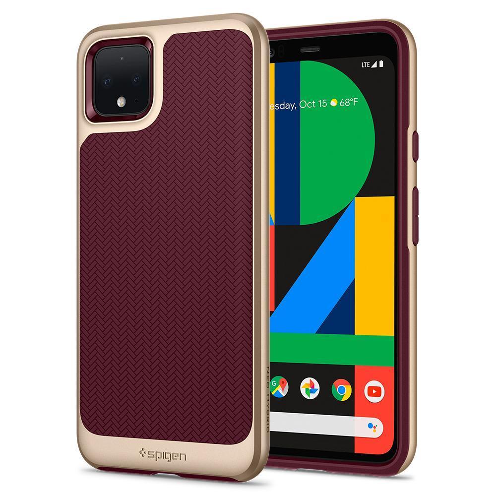 Чохол Spigen для Google Pixel 4 — Neo Hybrid, Burgundy (F26CS27574) (пошкоджене паковання)