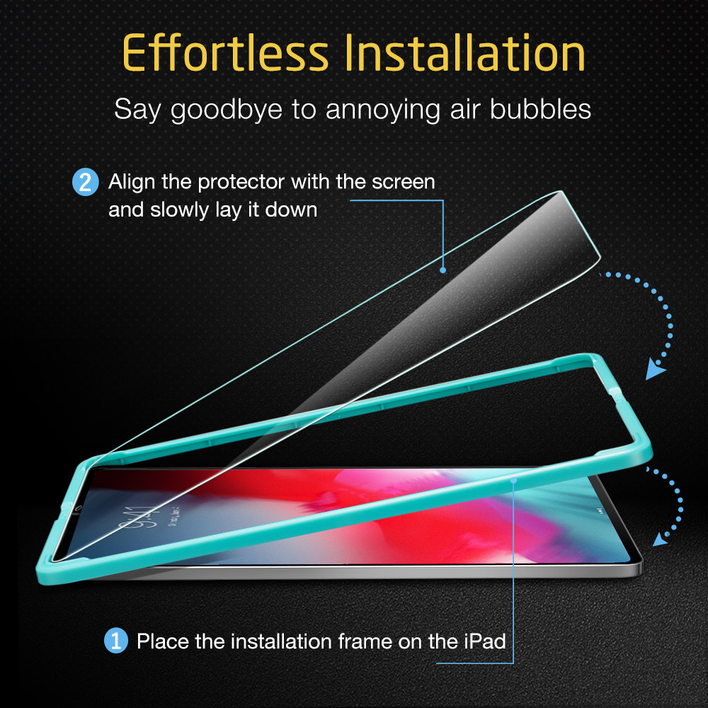 Захисне скло ESR для iPad Pro 11 (2018/2020) Tempered Glass 1 шт., Clear (3C04180700107)