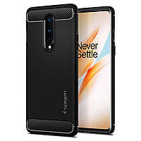 Чохол Spigen для OnePlus 8 Rugged Armor, Matte Black (ACS00826)