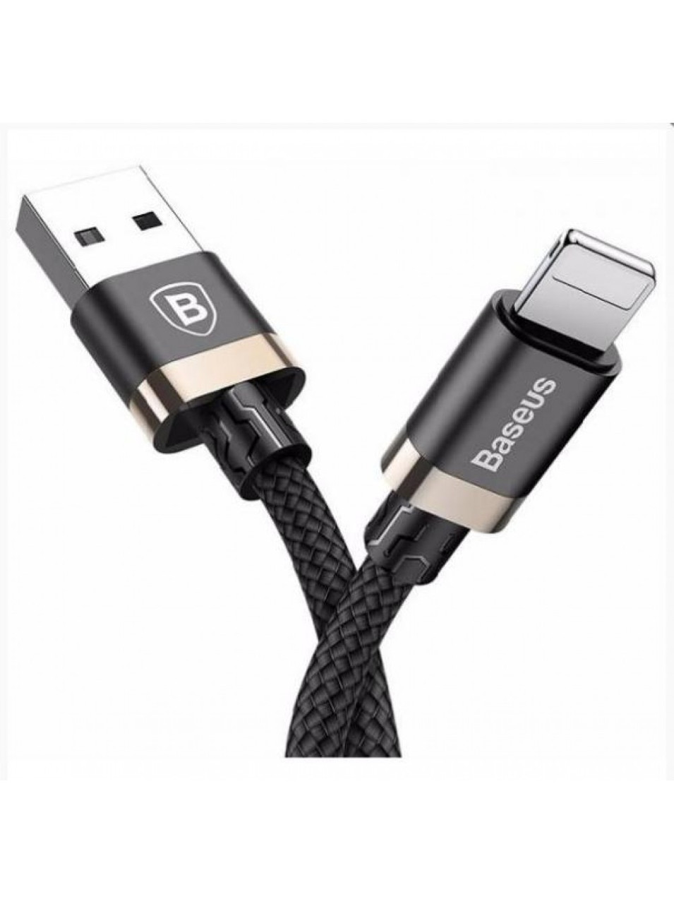 Кабель Baseus Golden Belt USB Cable to Lightning 1.5м, Black+Gold (CALGB-A1V)