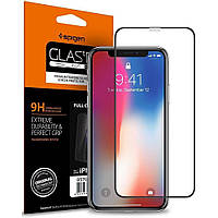 Захисне скло Spigen для iPhone 11 Pro/XS/X - Full Cover (063GL25234)