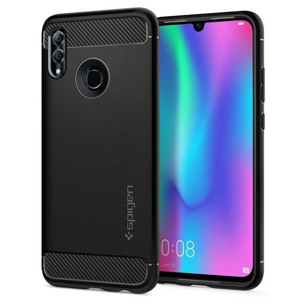 Чохол Spigen для Huawei P Smart 2019 Rugged Armor, Matte Black (L40CS25949), фото 1