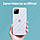 Чохол Baseus для iPhone 11 Pro Jelly Liquid Silica Gel, Transparent White (WIAPIPH58S-GD02), фото 8