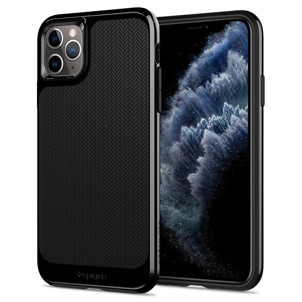Чохол Spigen для iPhone 11 Pro Neo Hybrid, Jet Black (077CS27244), фото 1