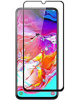 Захисне скло Lion для Samsung Galaxy A70 3D Perfect Protection Full Glue, Black