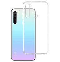 Чехол Ou Case для Xiaomi Redmi Note 8 Unique Skid Silicone, Transparent