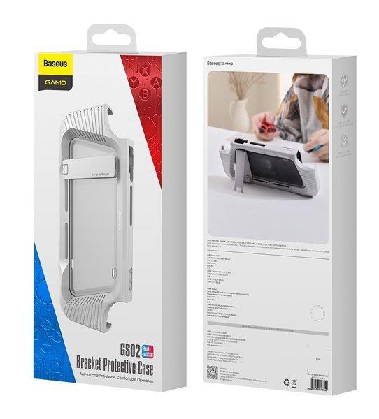 Чохол Baseus для ігрової консолі Nintendo Switch GS02, Grey (WISWGS02-0G), фото 1