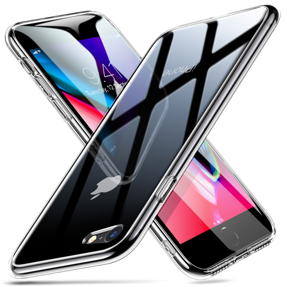Чохол ESR для iPhone 8 / 7 Mimic Tempered Glass, Clear (4894240062692)
