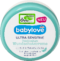 Детский защитный крем Babylove Ultra Sensitive Wundschutzcreme , 150 мл