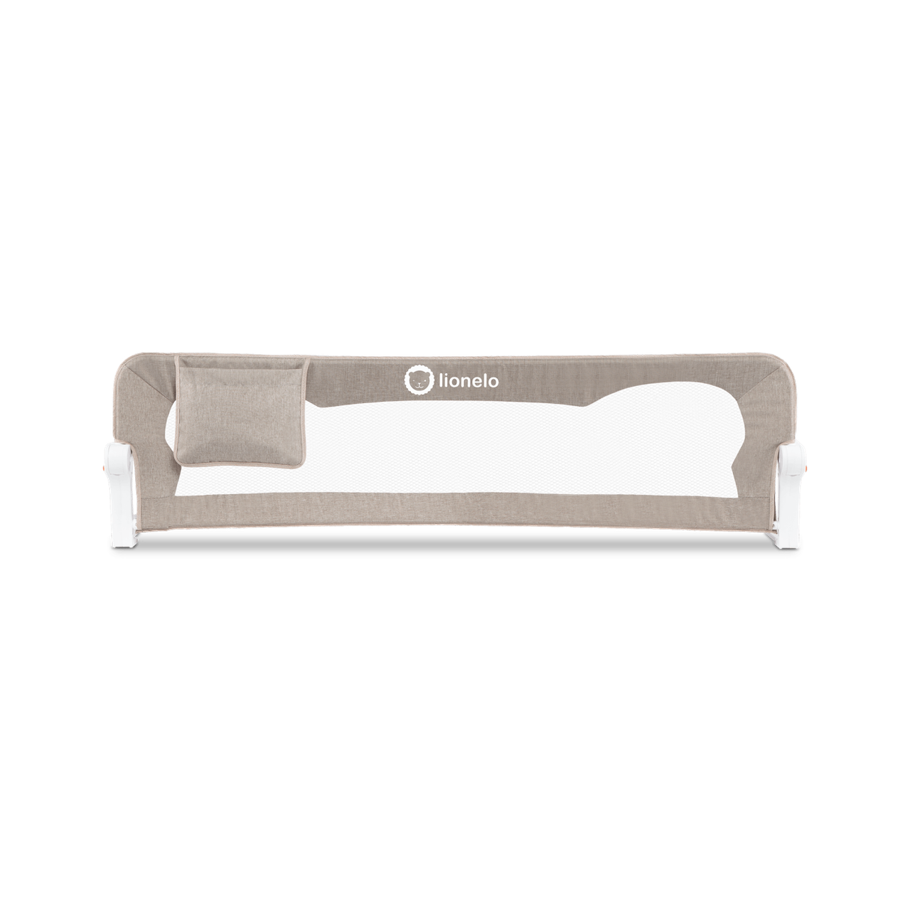 Захисний бортик для кровати Lionelo EVA BEIGE melange
