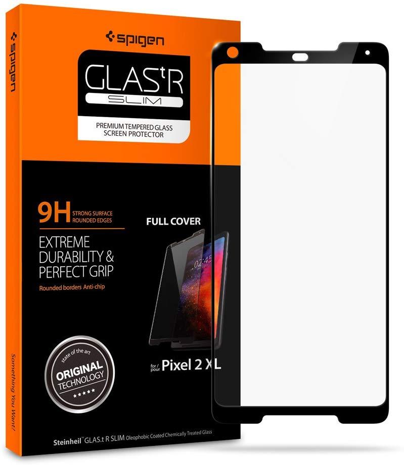 Захисне скло Spigen для Google Pixel 2 XL GLAS.tR Full Cover, Black (F17GL22779)