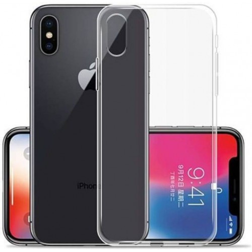 Чехол Ou Case для iPhone XS MAX Unique Skid Silicone, Transparent