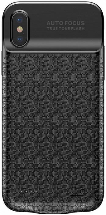 Чехол - аккумулятор Baseus для Apple iPhone X/XS Plaid Backpack Power Bank, Black (ACAPIPHX-BJ01)