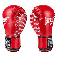 Боксерские перчатки Everlast 10 унций красные