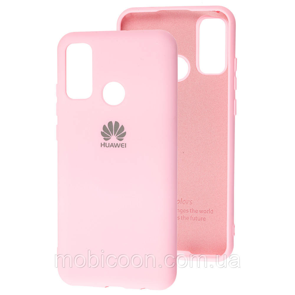 Чохол Silicone Case Full для Huawei P Smart 2020 Pink, фото 1