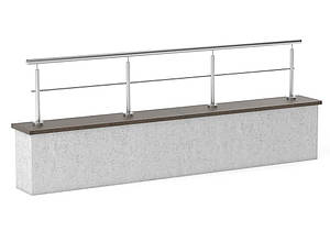 Оградження для басейнів із неіржавкої сталі