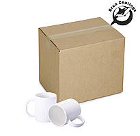 Кружка для сублімації  біла  Премиум + Orca 36 шт