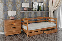 Кровать деревянная Марио с ящиками ТМ Олимп