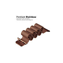 Ремінець для годинника Milanese loop steel bracelet Apple watch, 38-40 мм. Bronze, фото 5