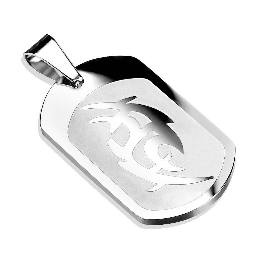 Кулон із сталі "Лезо", фото 1