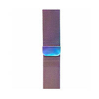 Ремінець для годинника Milanese loop steel bracelet Apple watch, 42-44 мм. Oil-rainbow, фото 4