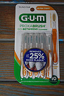 Интердентальная щетка GUM Proxabrush Go-Betweens Interdental Brushes 10 шт Ultra Tight 0.9-1.1