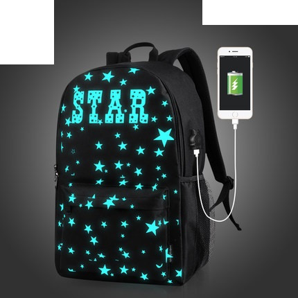 Міський рюкзак Senkey & Style Star з USB світиться в темряві, фото 1
