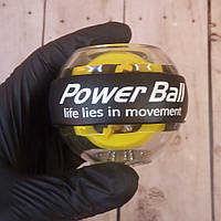 Тренажер для запястья эспандер гироскопический шар Power Ball светящийся в темноте (Оригинальные фото)