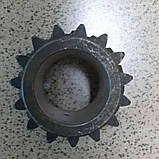 Шестерня диференціала з блокуванням Z-15/16 КПП мототрактора, фото 2