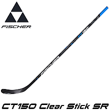 Клюшка хокейна для дорослих композитна FISCHER CT150 Clear Stick SR