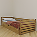 Ліжко дитяче дерев'яне Котигорошко з підйомним механізмом (масив бука), фото 2