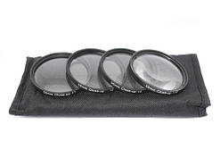 Набір макролінз 58мм Close-up, +1+2+4+10, макро