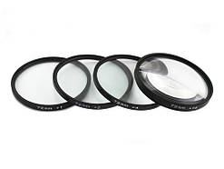 Набір макролінз 72мм Close-up, +1+2+4+10, макро