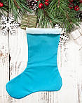 Новорічний чобіток (пошитий) №020, фото 2