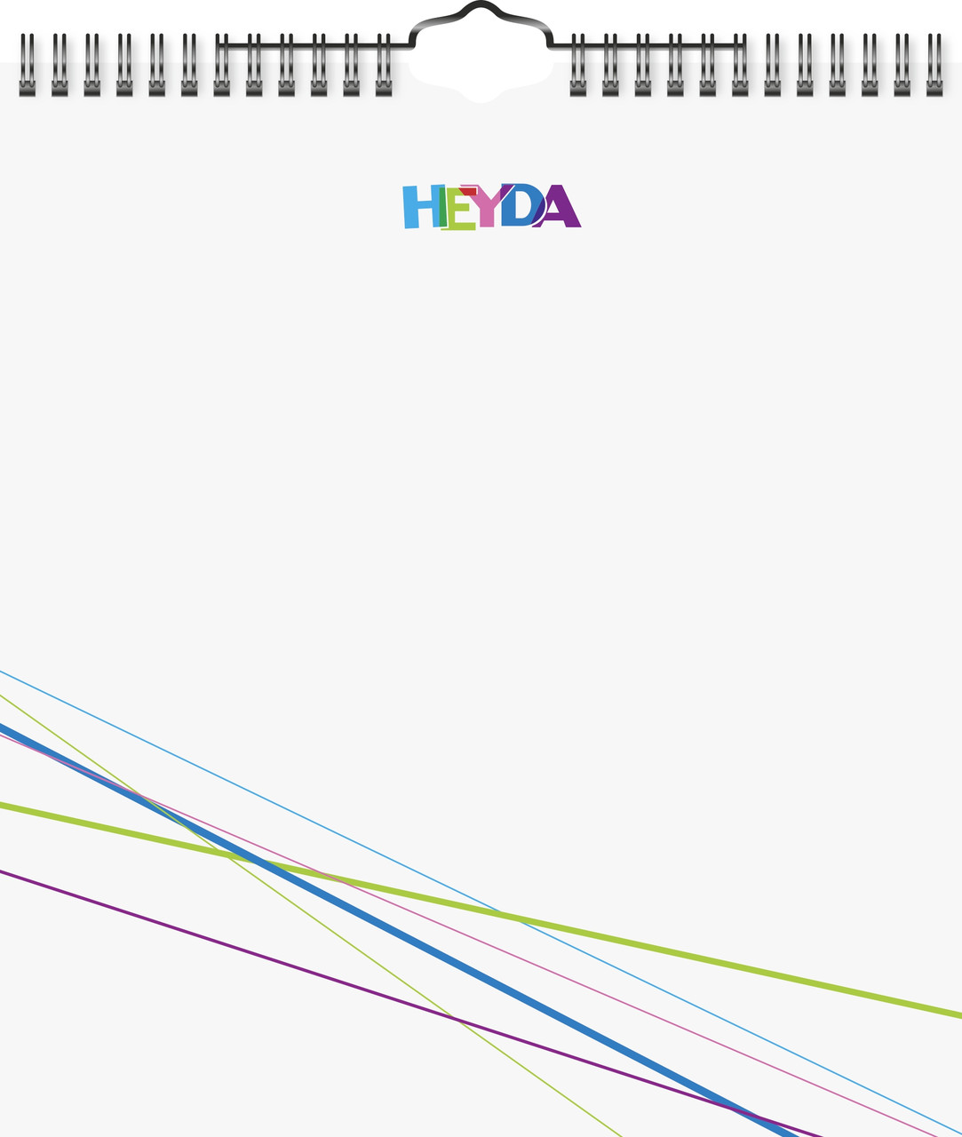 Перекидний календар Heyda 21,5 х 24 см з білими аркушами 2070451