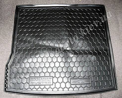 Килимок в багажник RENAULT Duster 2WD з 2010 р. (AVTO-GUMM) пластік+гума