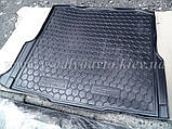 Килимок в багажник SKODA Octavia A7 з 2013 р. універсал (з боксом посилить.) (Avto-gumm) пластік+гума, фото 4