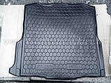 Килимок в багажник SKODA Octavia A7 з 2013 р. універсал (з боксом посилить.) (Avto-gumm) пластік+гума, фото 6